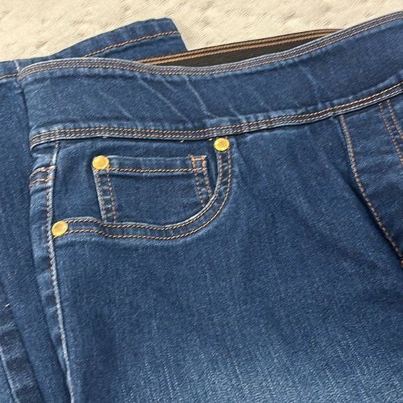 Kim Rogers Petite 12 P Jeggings Pull-on Stretch Denim Jeans - Picture 9 of 10